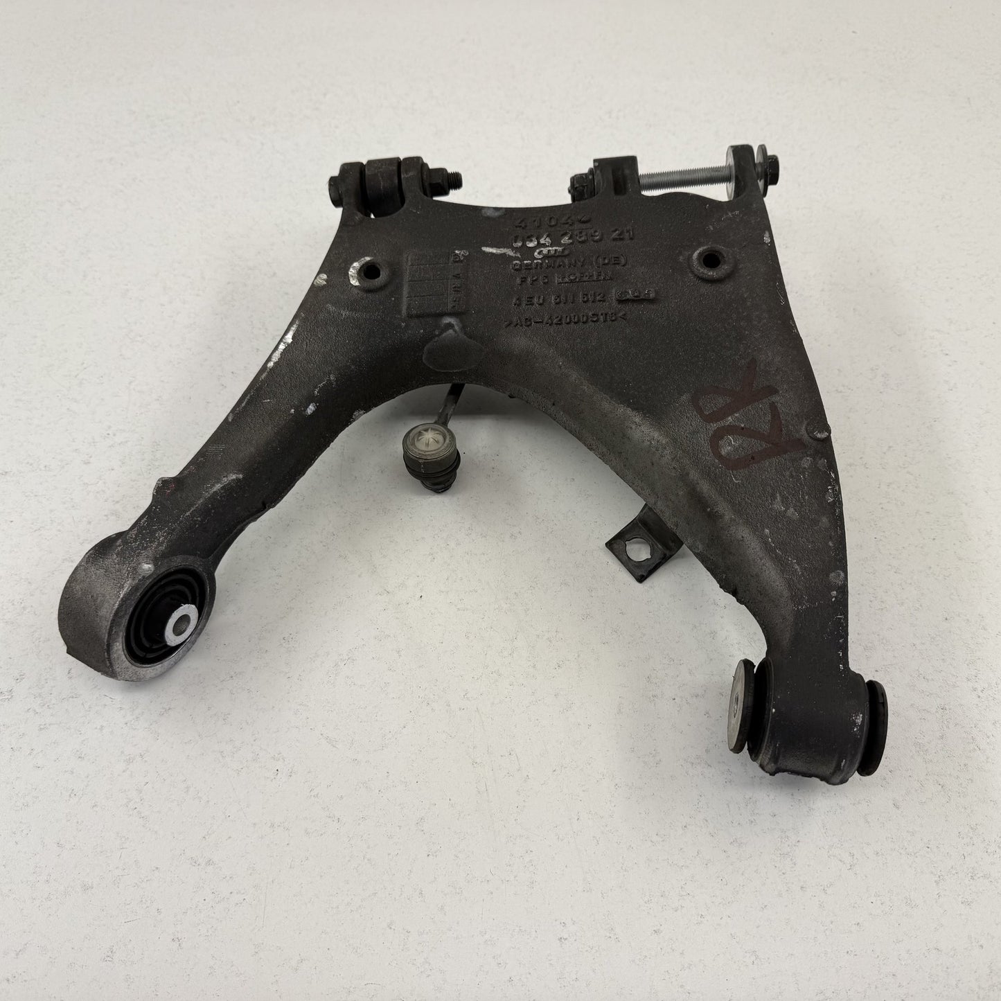 14-18 Bentley Flying Spur Right Rear Knuckle Hub Control Arm Suspension Set OEM