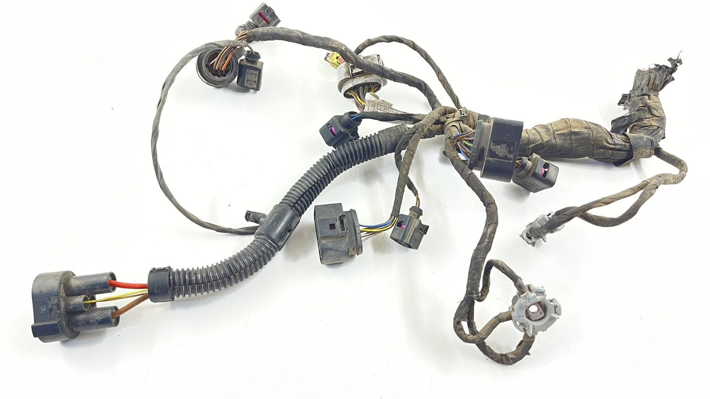 2015 VOLKSWAGEN PASSAT TDI 2.0L LEFT FRONT HALOGEN HEADLIGHT WIRE HARNESS OEM