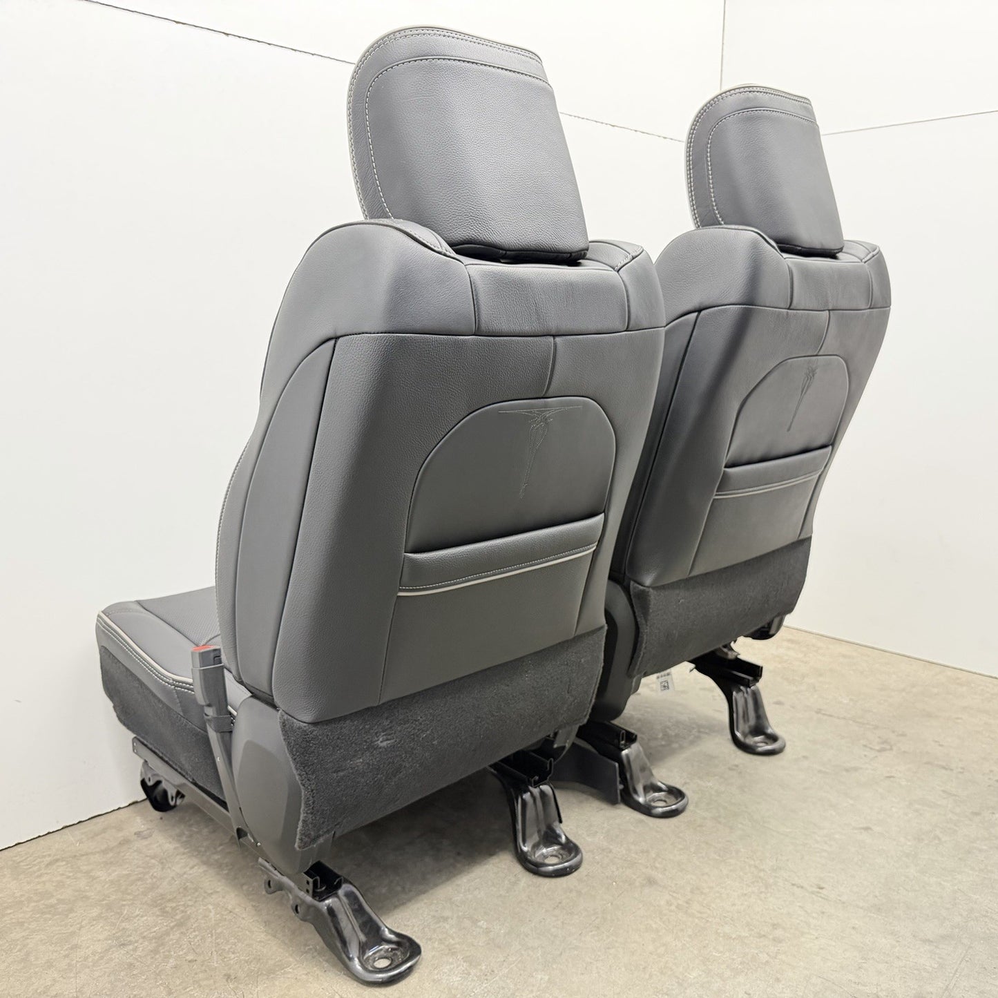 19-24 Ram 4500 5500 Crew Cab Limited Seat Set Front & Rear Leather Black OEM