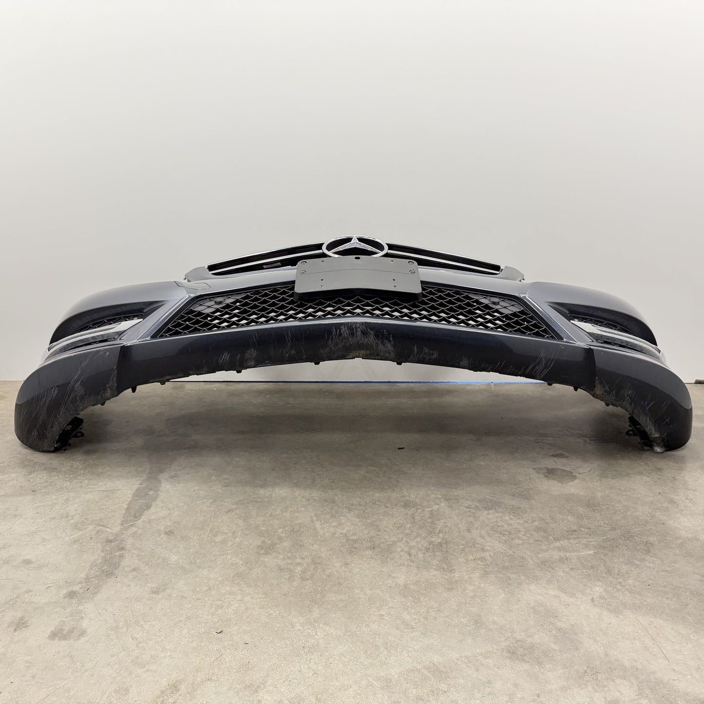 2012-2014 Mercedes C250 C300 C350 W204 Front Bumper Cover Complete W/ Grill OEM