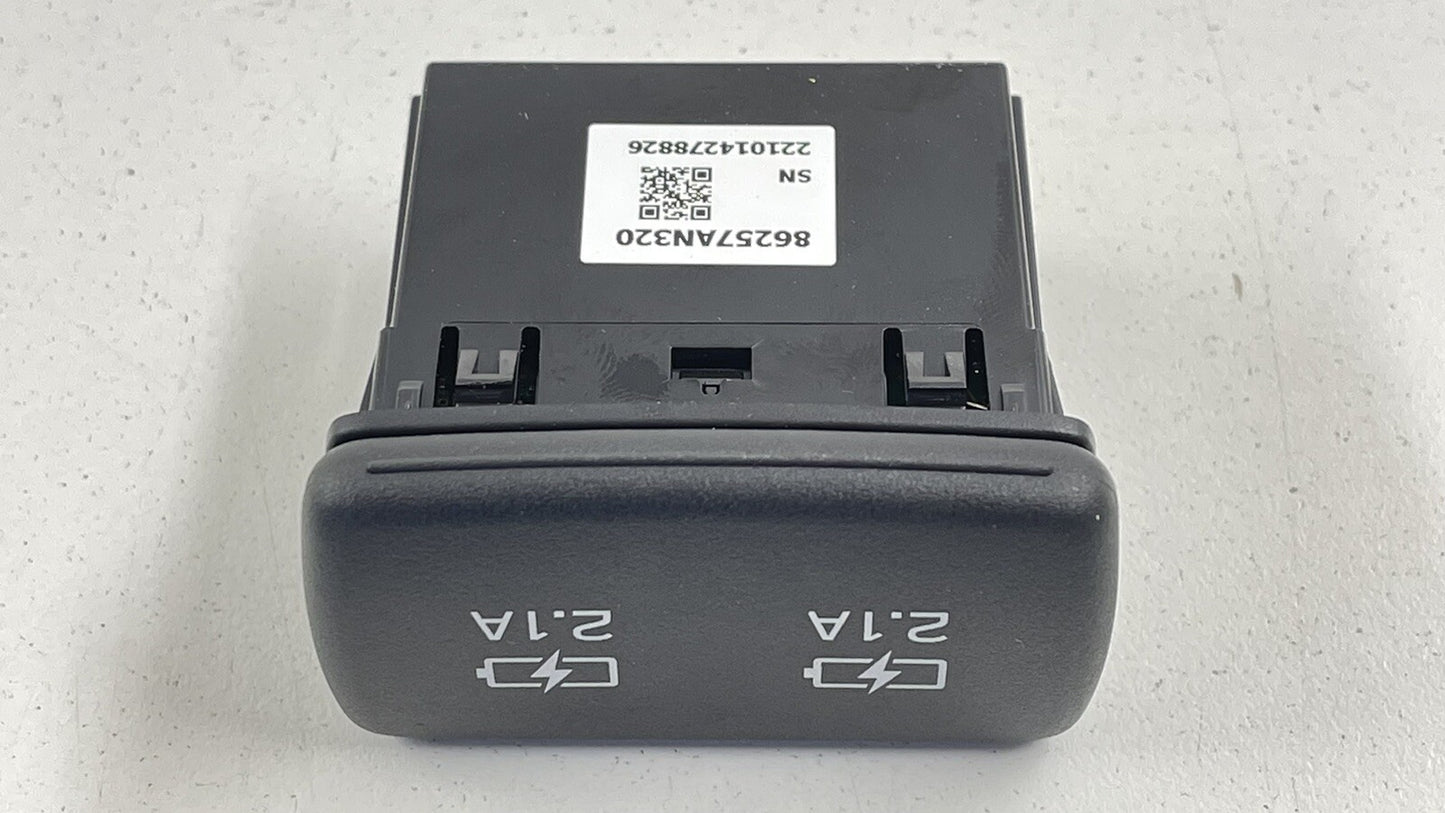 22-23 SUBARU WRX REAR CENTER CONSOLE DUAL USB PORT CHARGE PORT 86257AN320 OEM