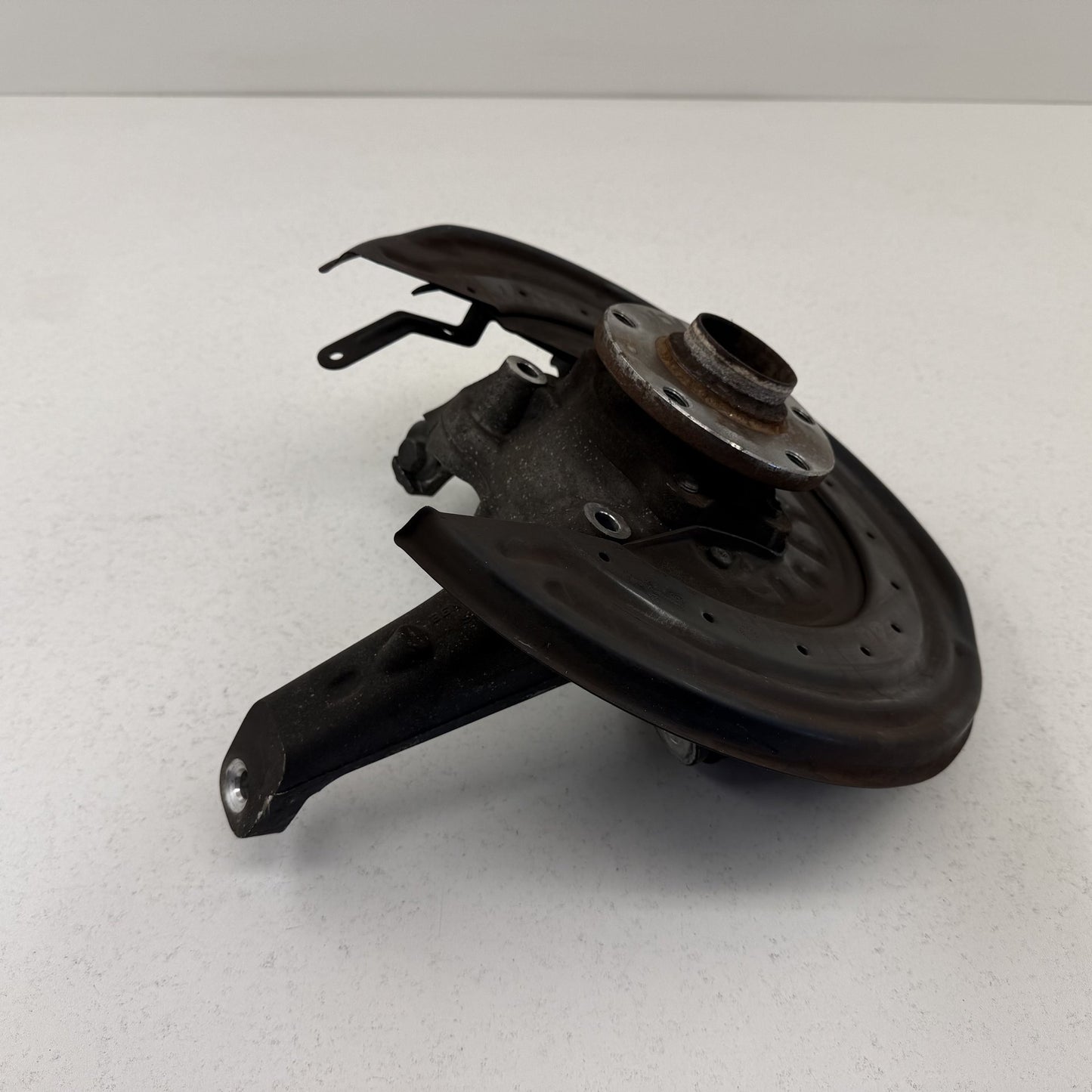 14-18 Bentley Flying Spur Right Rear Knuckle Hub Control Arm Suspension Set OEM