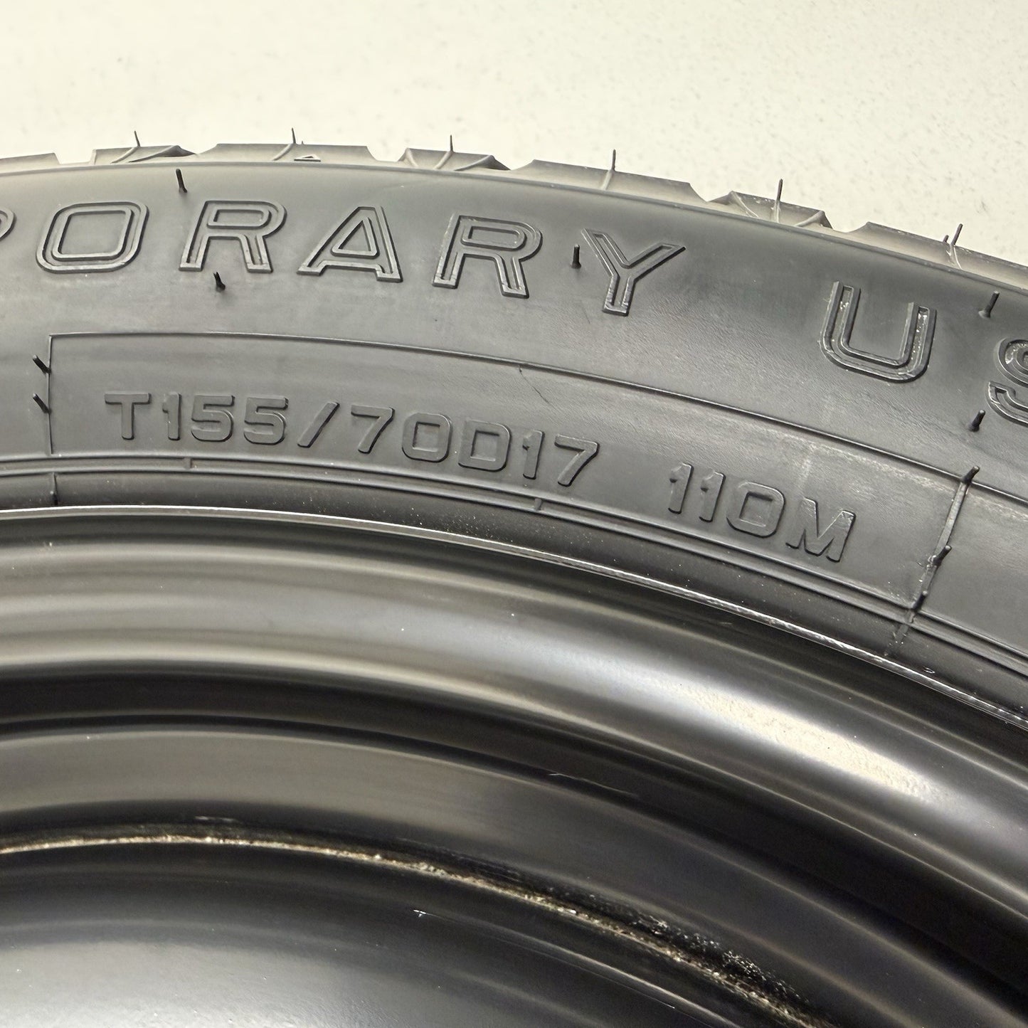 21-26 Lexus IS300 IS350 Emergency Spare Tire Wheel Rim Donut 17" OEM