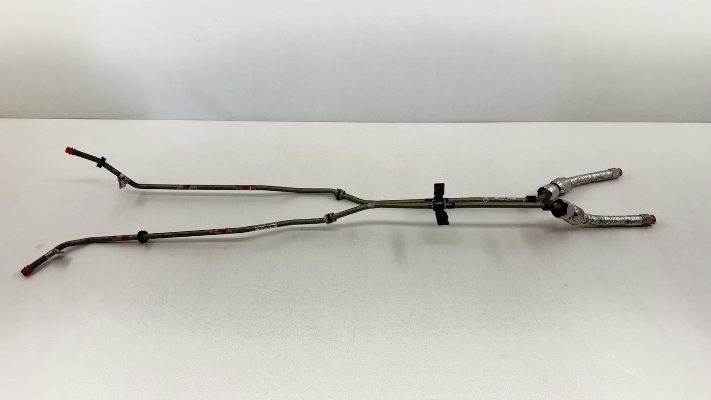 16-24 Chevrolet Camaro SS Center Underbody Differential Oil Cooler Lines OEM