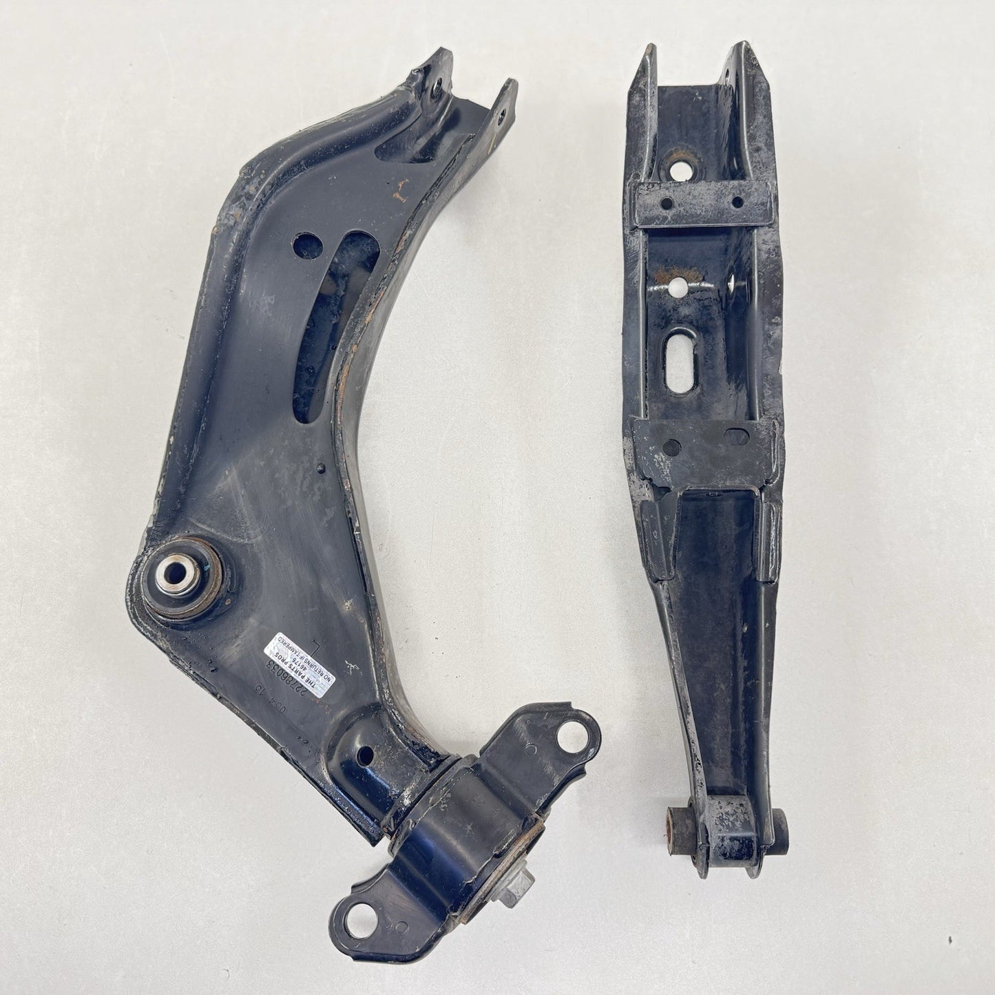 12-15 CHEVROLET CAMARO ZL1 DRIVER LEFT REAR CONTROL ARM SUSPENSION PAIR OEM