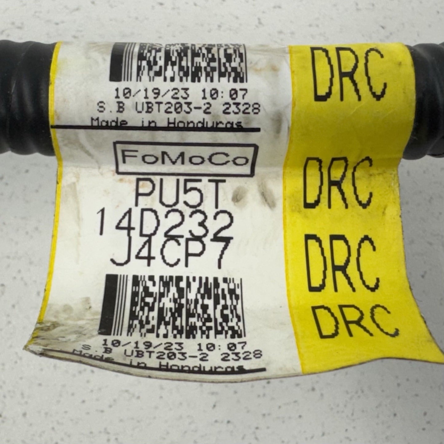 24-26 Ford Mustang Driver Left Front Seat Track Wiring Harness With Motor OEM