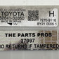 16-20 LEXUS GS F ENGINE BAY FUSE BOX RELAY INTEGRATION MODULE 82641-30350 OEM