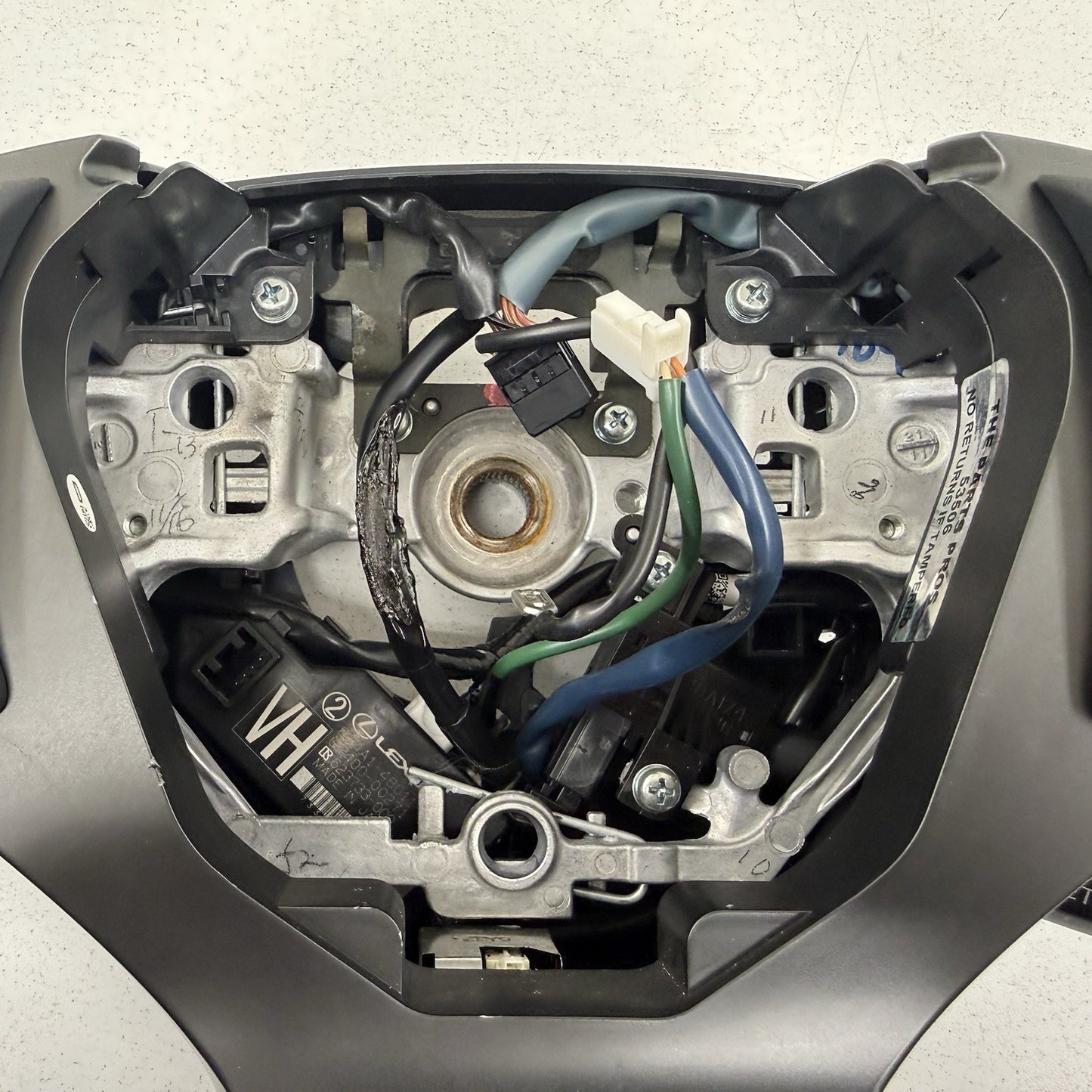 22-25 Lexus IS500 F Sport Heated Steering Wheel W/ Paddle Shifters Black OEM