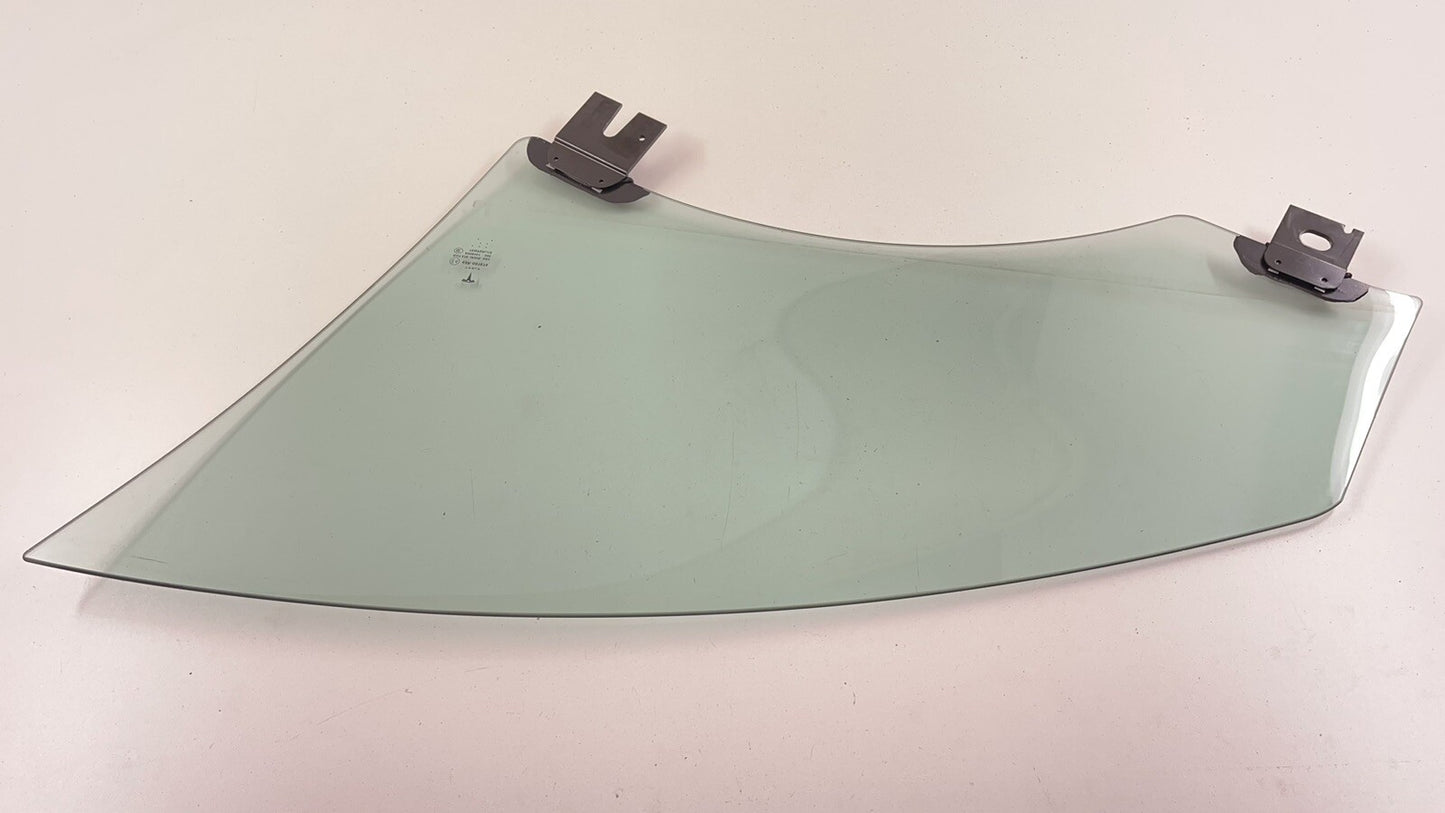 12-20 TESLA MODEL S PASSENGER RIGHT FRONT DOOR GLASS WINDOW 43R-001074 OEM