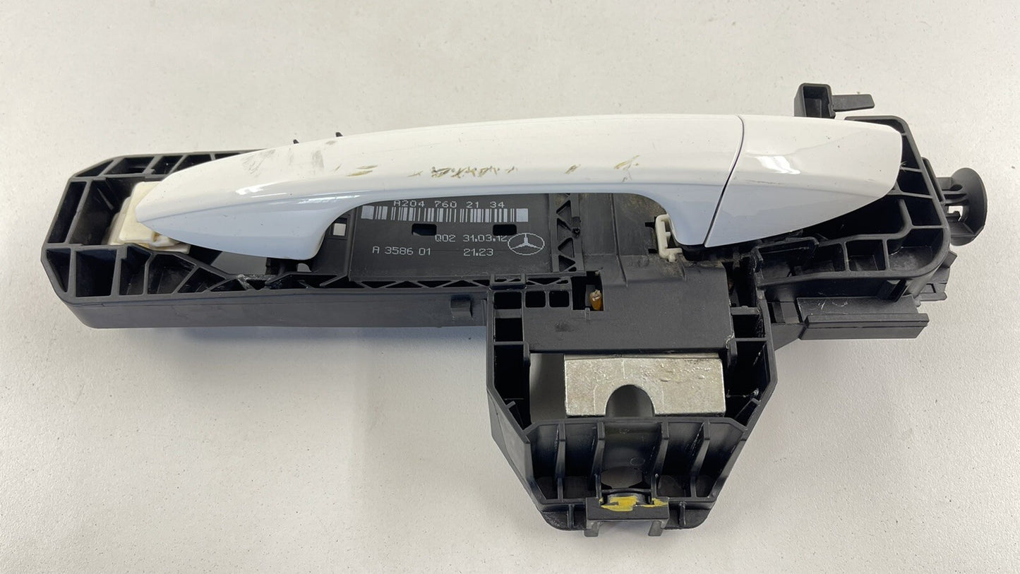 08-14 MERCEDES BENZ W204 C CLASS DRIVER LEFT REAR EXTERIOR DOOR HANDLE OEM