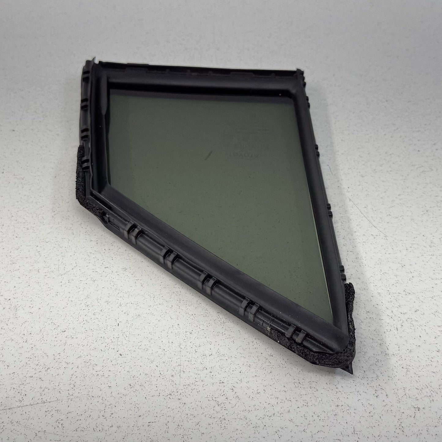 16-22 Toyota Prius / Prius Prime Driver Left Front Door Corner Window Glass OEM