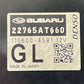 22-23 Toyota GR86 2.4L Manual Motor Engine Control Module ECU 22765AT660 OEM