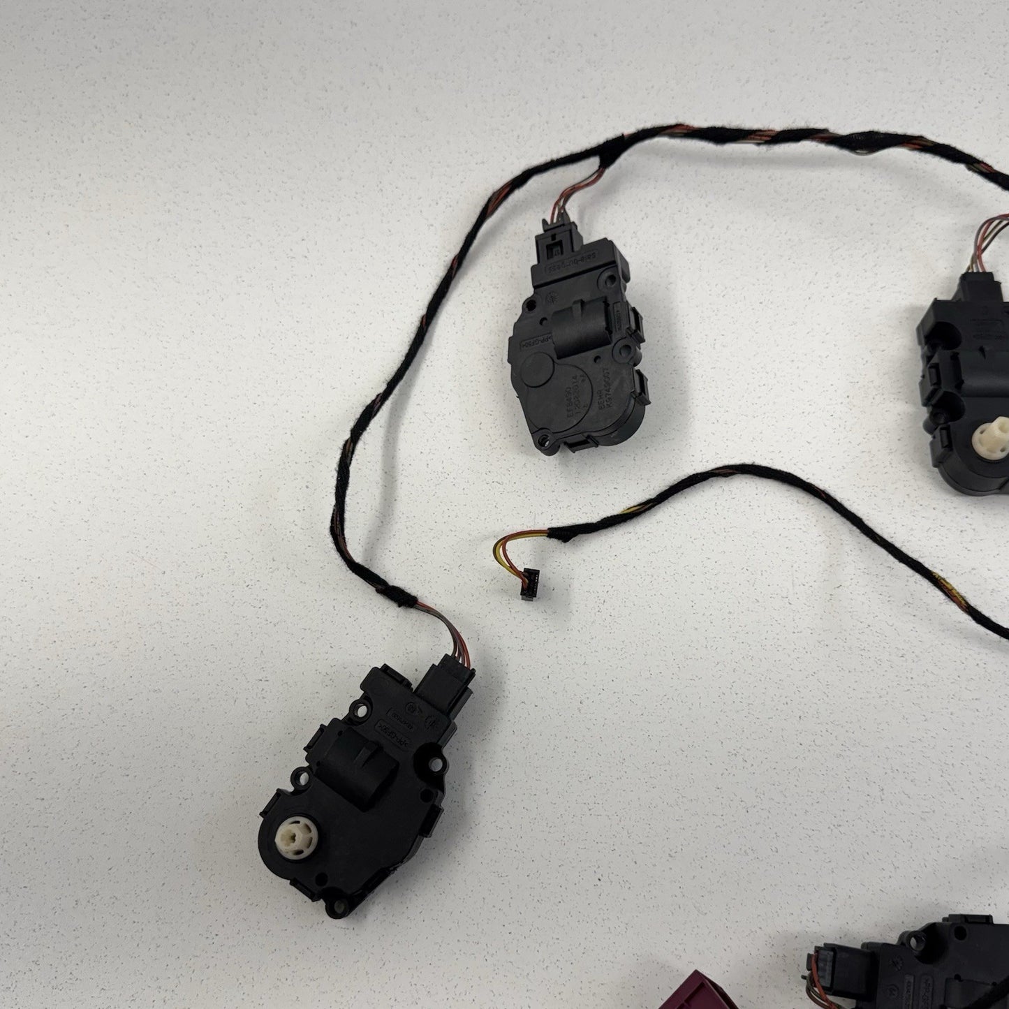 12-18 Mercedes CLS550 HVAC Box Heater AC Flap Motor Air Mix Actuator Set OEM