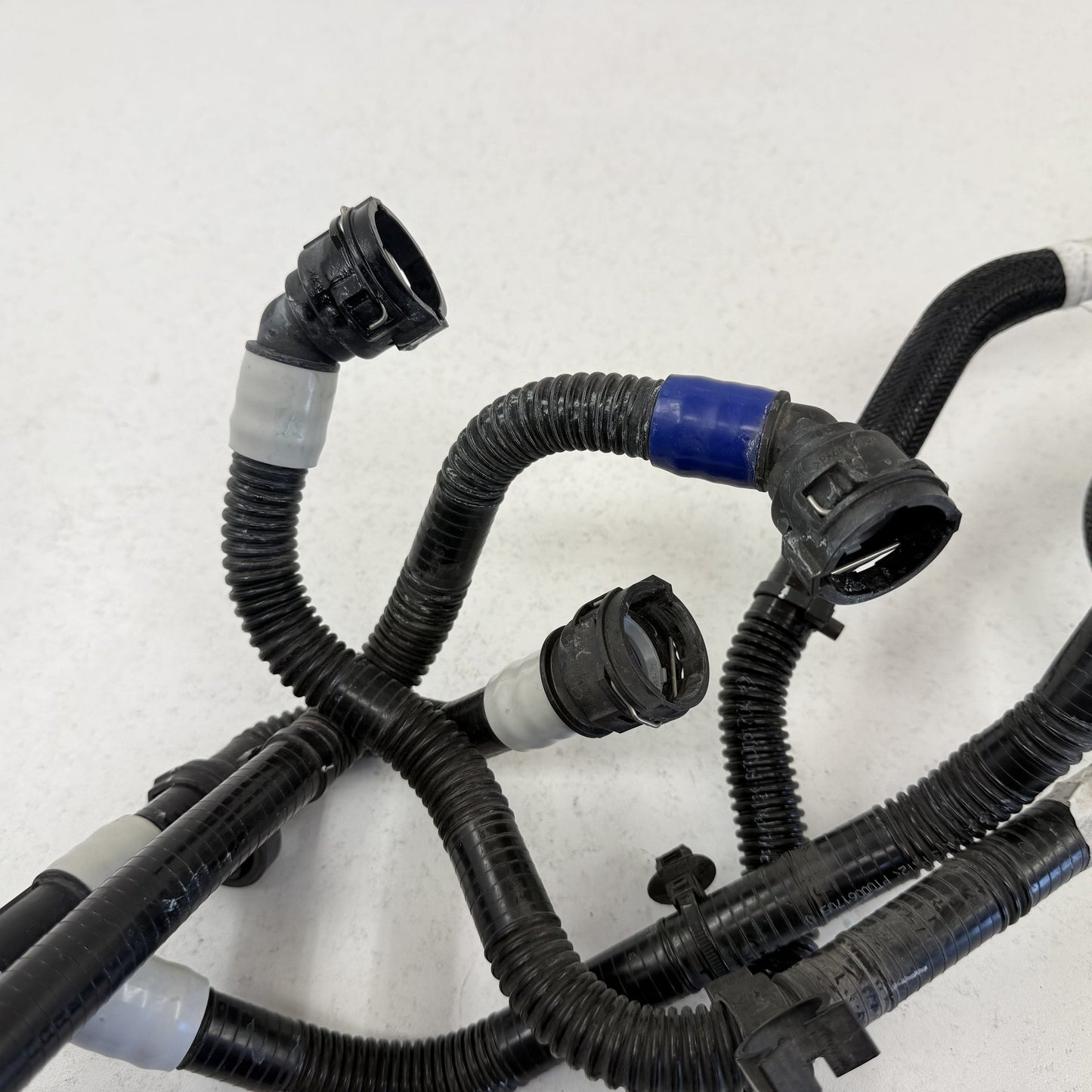 2022-2024 Rivian R1S Front Radiator Support Water Coolant Pump Hose Pipe Set OEM