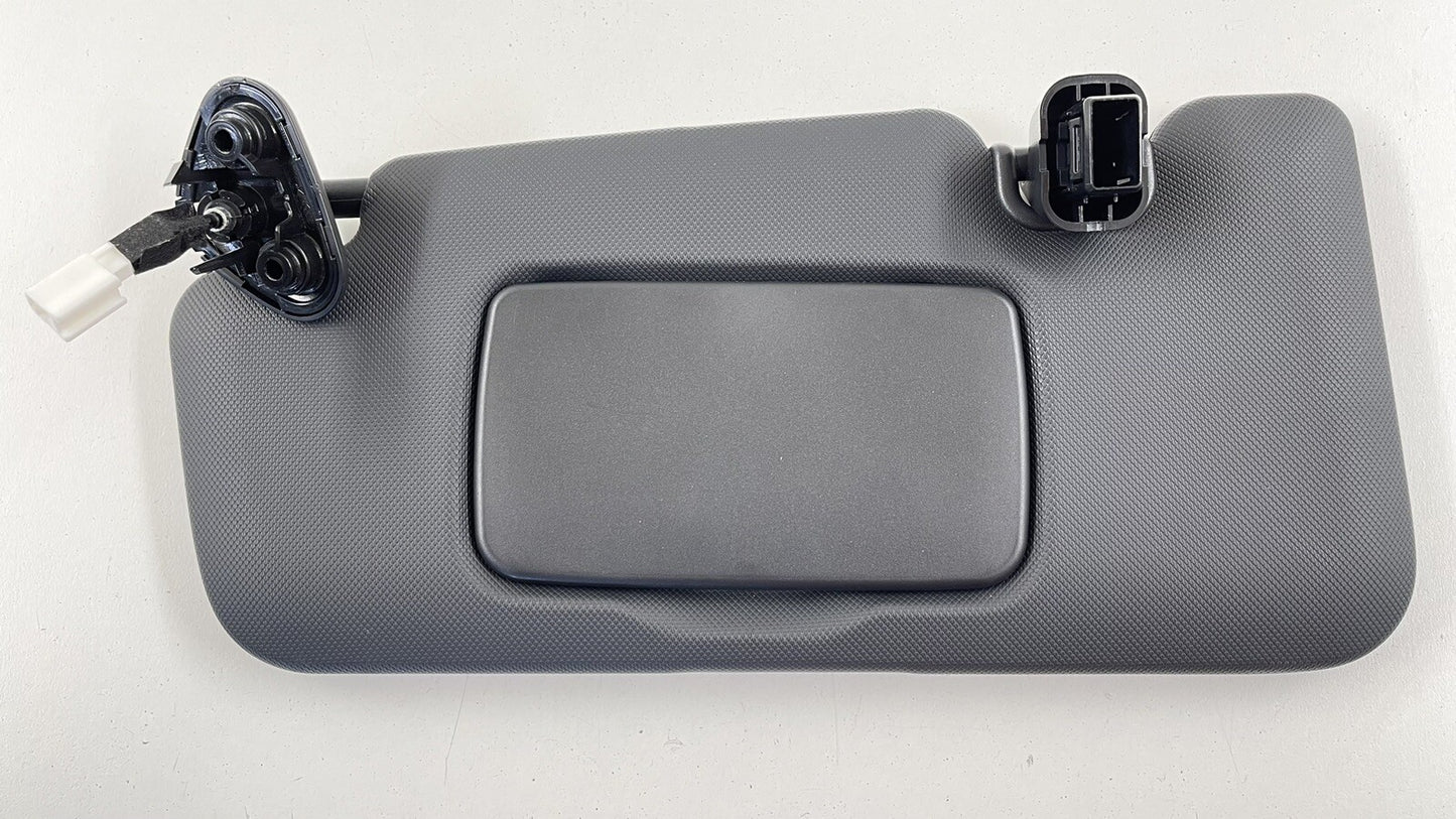 2022 SUBARU WRX DRIVER LEFT FRONT SUNVISOR SUN VISOR SHADE BLACK OEM