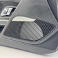 17-23 Audi R8 Interior Door Panel Cover Trim Pair Black W/ Blue Stitching OEM