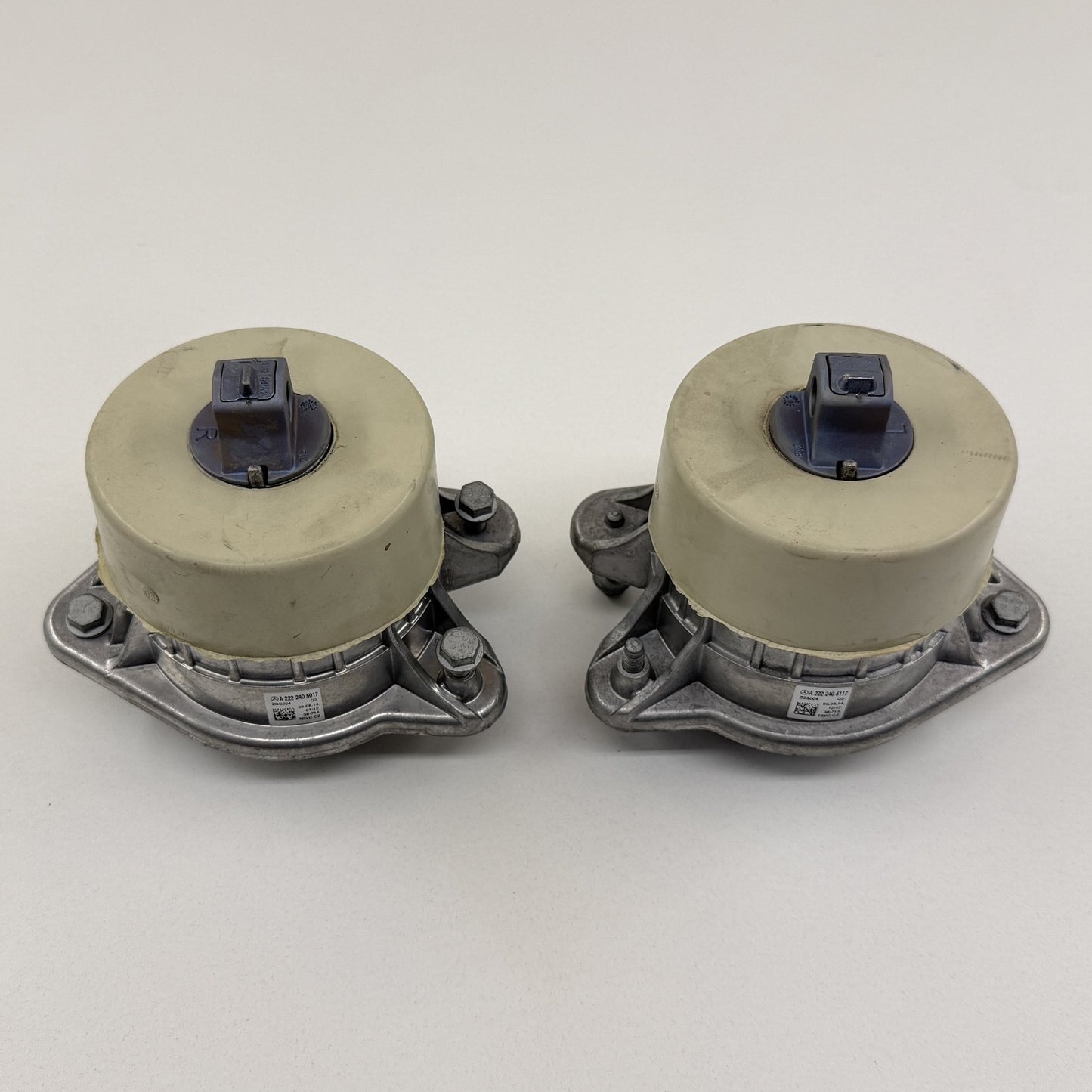 2014-2017 Mercedes-Benz S550 W222 Engine Motor Mount Pair Left &amp; Right OEM
