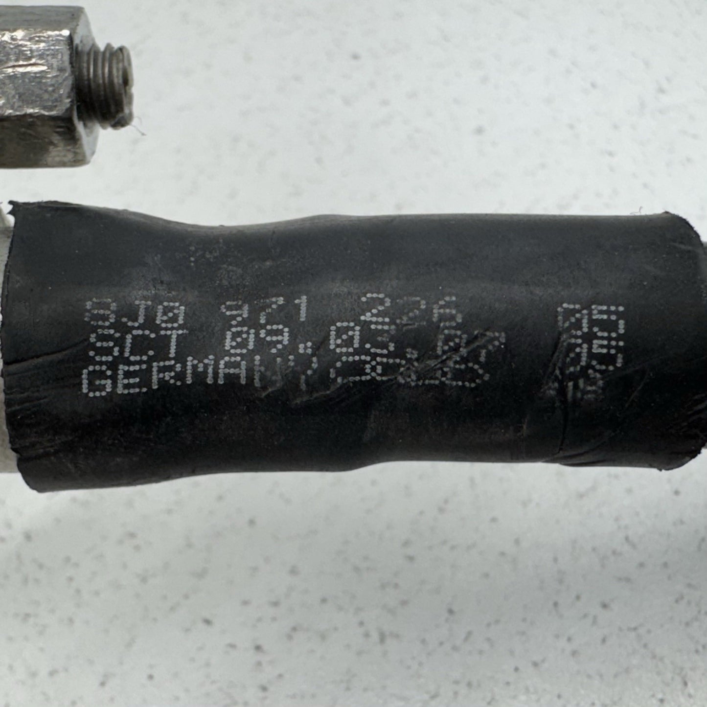 08-15 Audi TT Negative Terminal Battery Wiring Wire Harness Cable 8J0971226 OEM