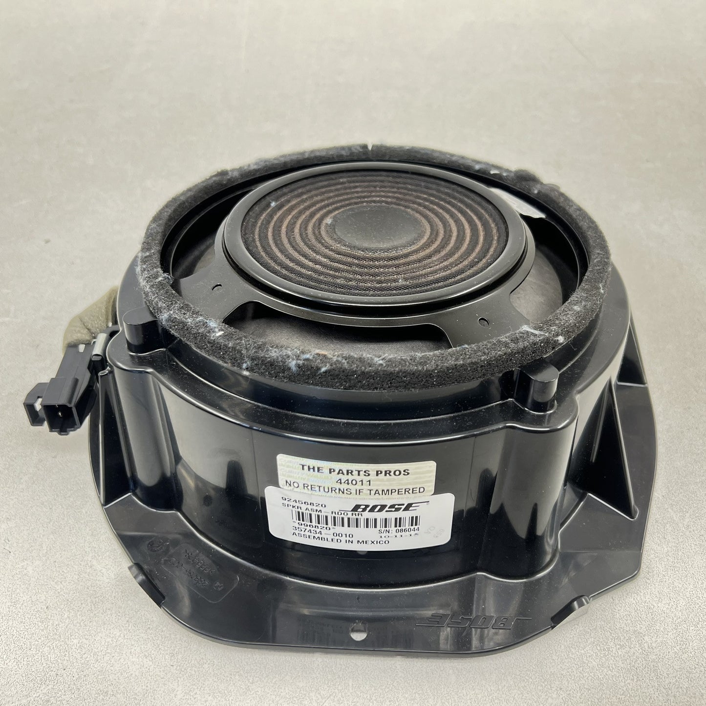 14-17 CHEVY SS SEDAN REAR DECK BOSE SUBWOOFER SUB WOOFER SPEAKER PAIR OEM