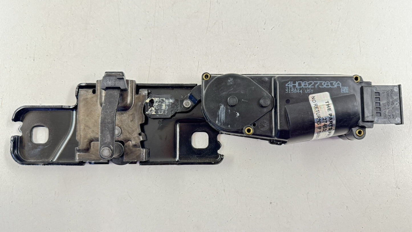 11-18 AUDI A6 A7 A8 S6 S7 S8 TRUNK STRIKER PLATE ACTUATOR MOTOR 4H0827383A OEM