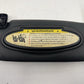 05-12 Porsche 911 997 Cabriolet Sunvisor Sun Visor Shade Pair Black OEM
