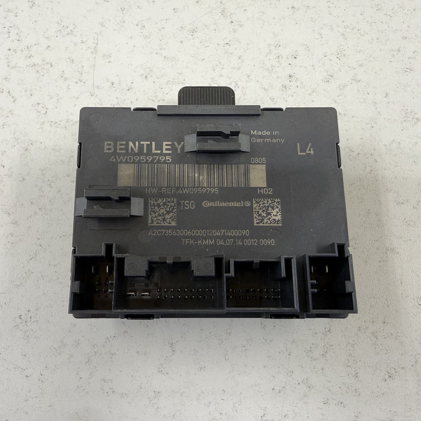 2014-2018 Bentley Flying Spur Driver Left Rear Door Control Module 4W0959795 OEM