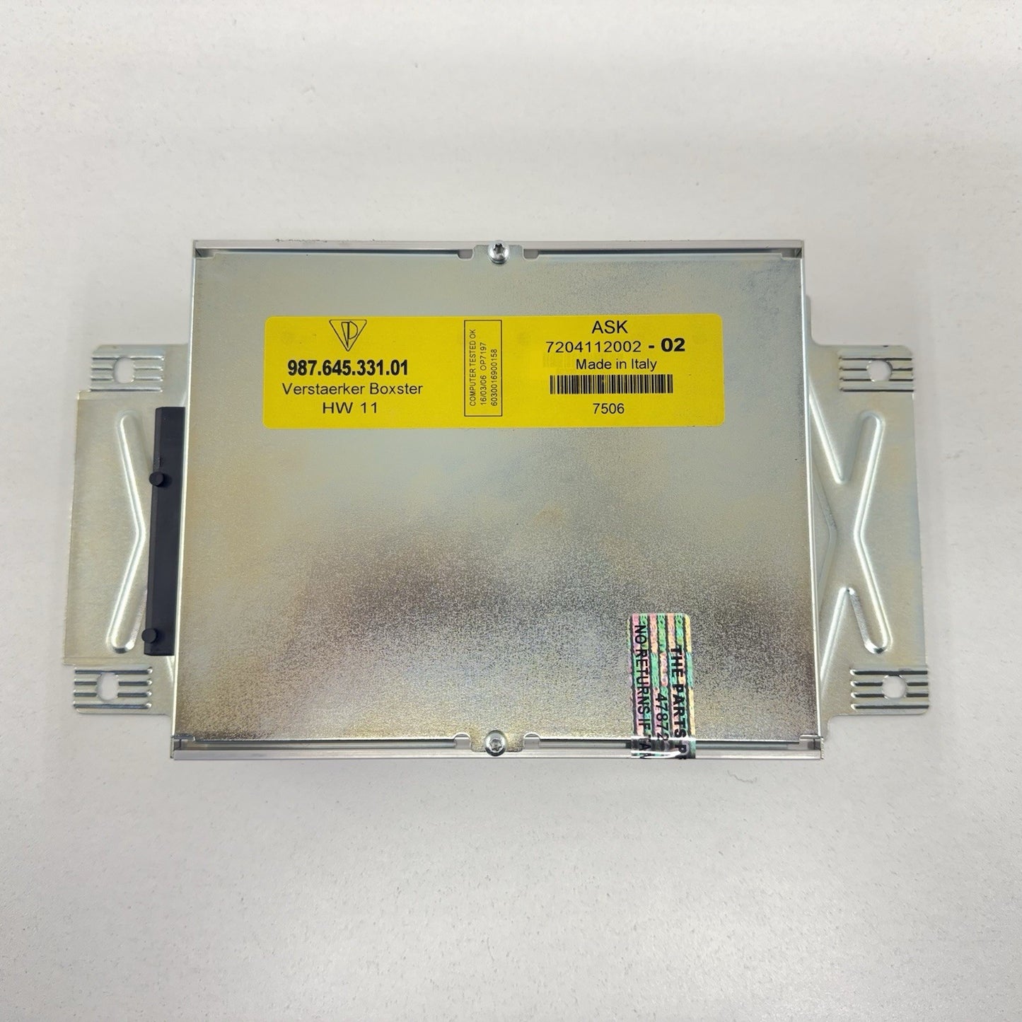 05-08 Porsche Boxster Cayman 987 Amplifier Radio Audio Sound System Module OEM