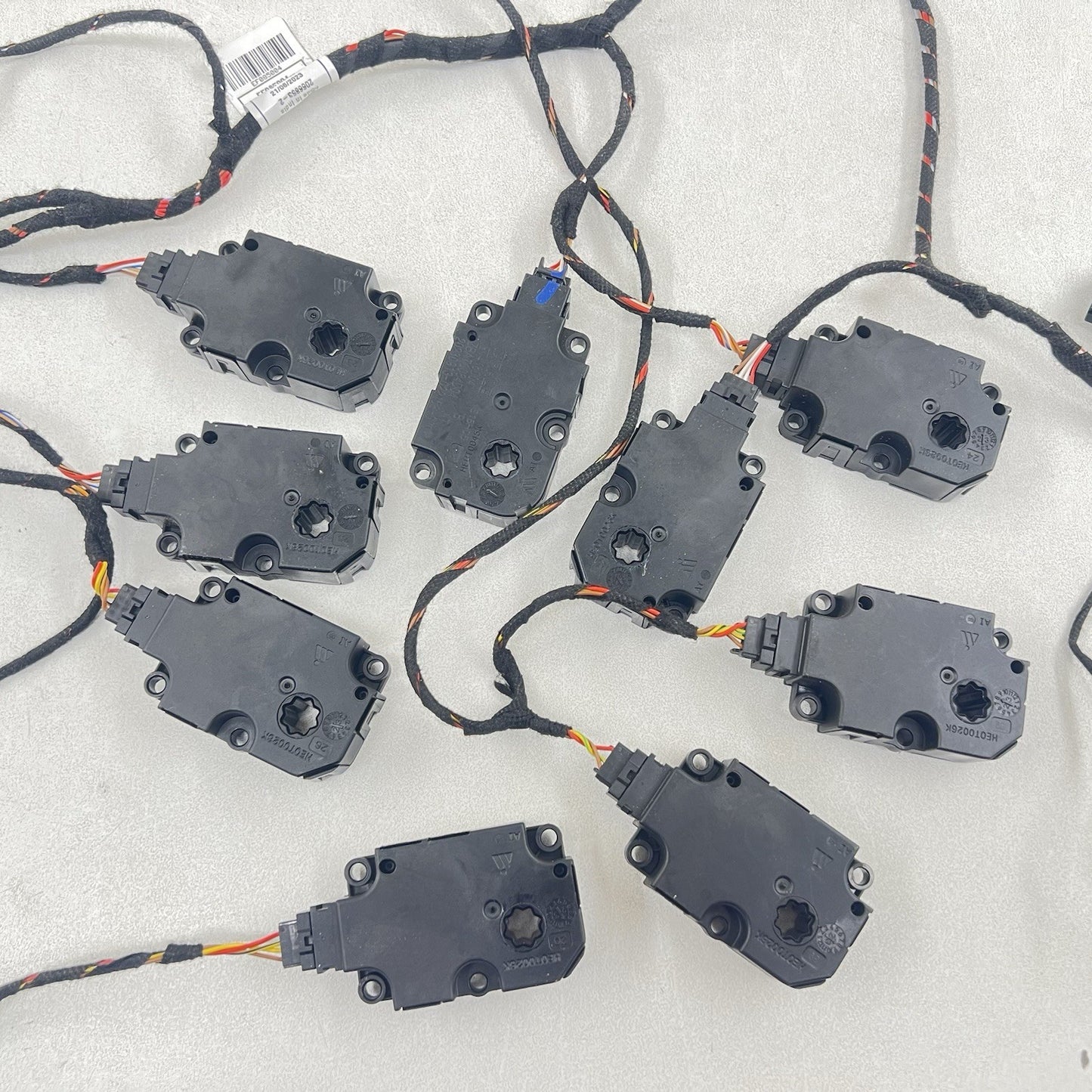 17-24 AUDI A4 S4 HVAC BOX HEATER AC FLAP MOTOR AIR MIX ACTUATOR SET OEM