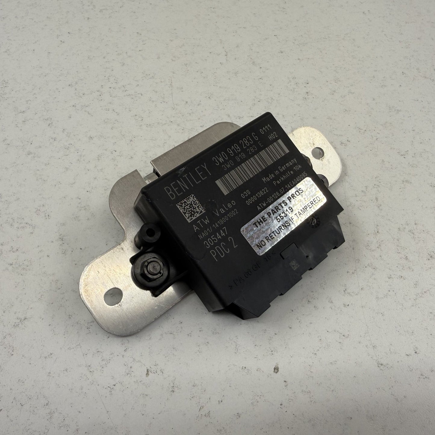2014-2018 Bentley Flying Spur Parking Assist Control Module 3W0919283G OEM