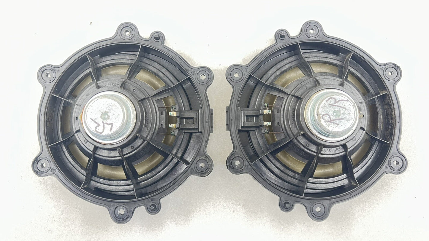 10-16 PORSCHE PANAMERA FRONT AND REAR DOOR SPEAKER TWEETER SET OEM