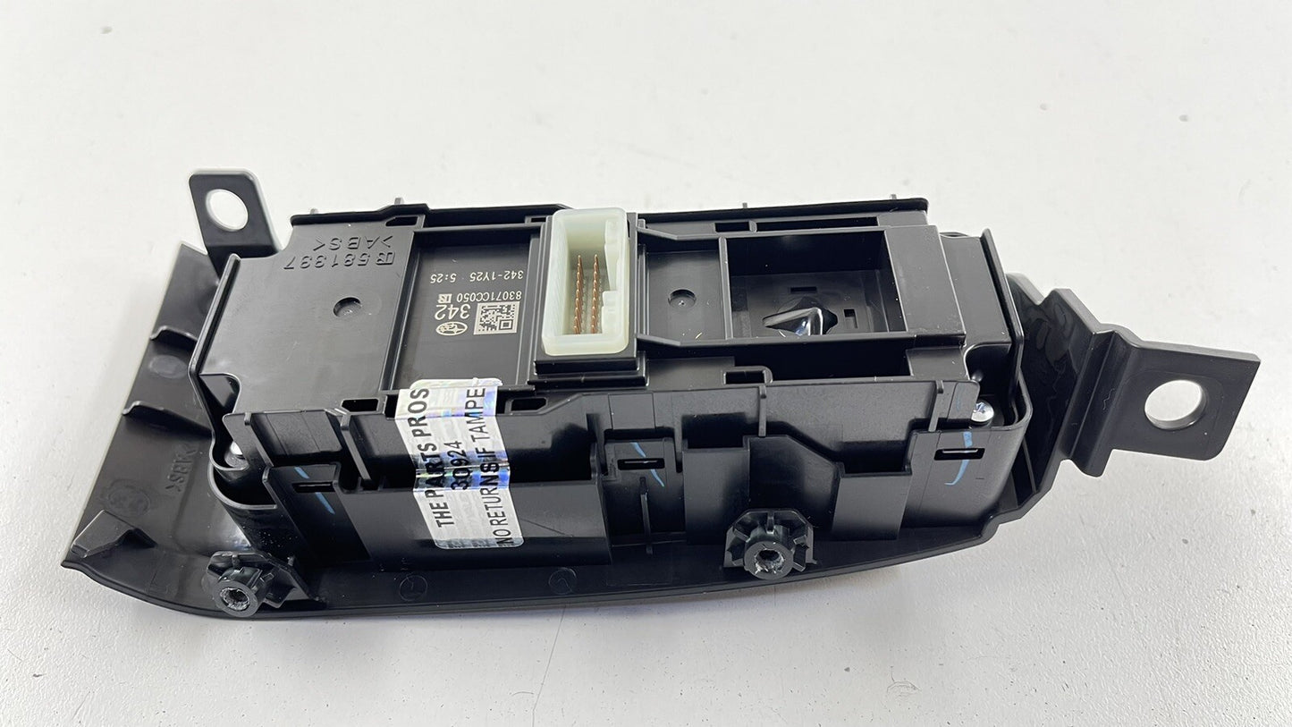 22-23 TOYOTA GR86 DRIVER LEFT FRONT MASTER WINDOW CONTROL SWITCH 83071CC050 OEM