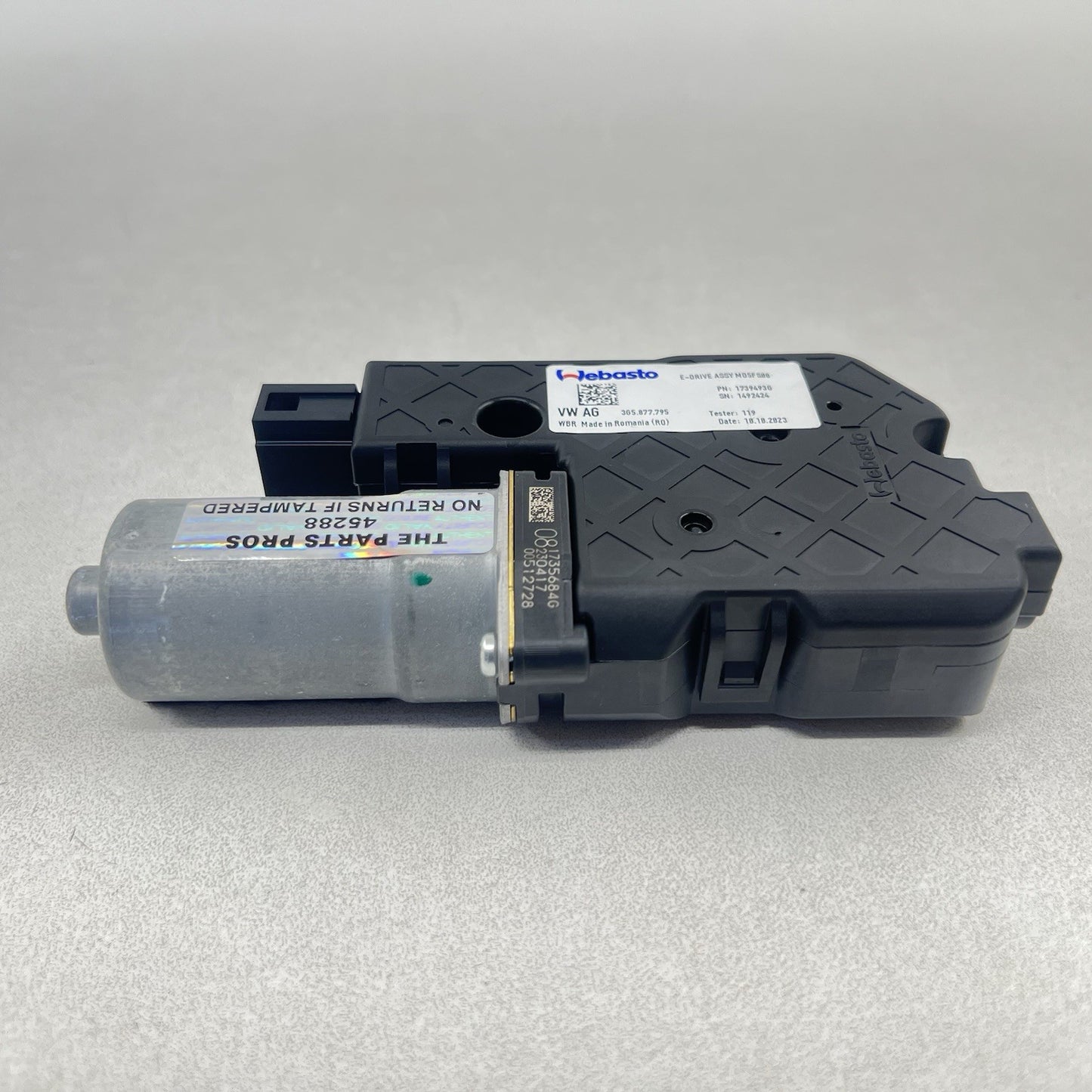 17-24 AUDI A4 S4 A5 S5 SUNROOF SUN ROOF MOTOR 3G5 877 795 OEM