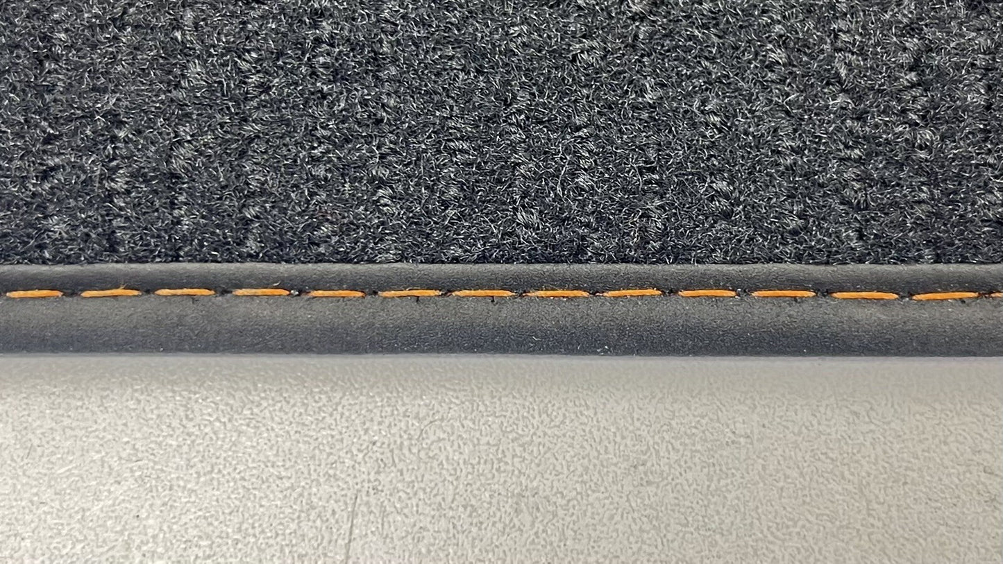 24-25 SUBARU CROSSTREK LIMITED CARPET FLOOR MAT SET WITH ORANGE STITCHING OEM