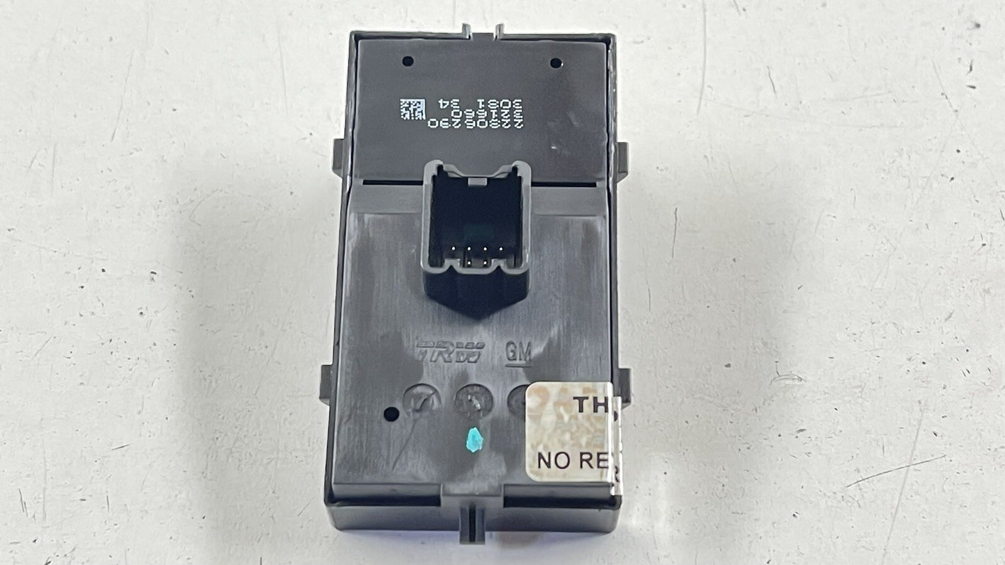 10-15 CHEVROLET CAMARO SS LEFT FRONT DOOR MASTER WINDOW SWITCH 22806290 OEM