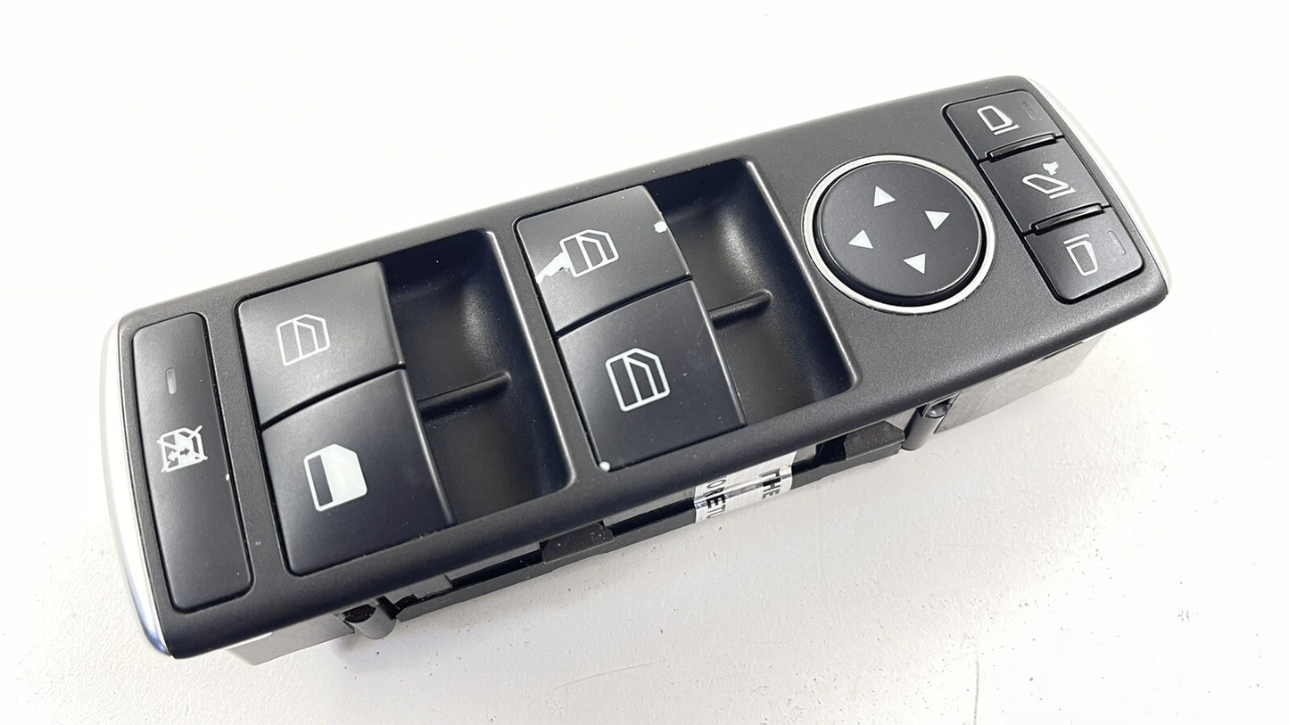 13-16 MERCEDES BENZ GL350 X166 MASTER WINDOW CONTROL SWITCH 1669054400 OEM
