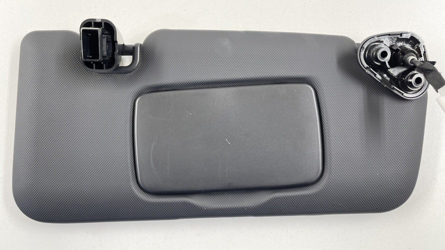 22-23 SUBARU WRX PASSENGER RIGHT FRONT SUNVISOR SUN VISOR SHADE BLACK OEM