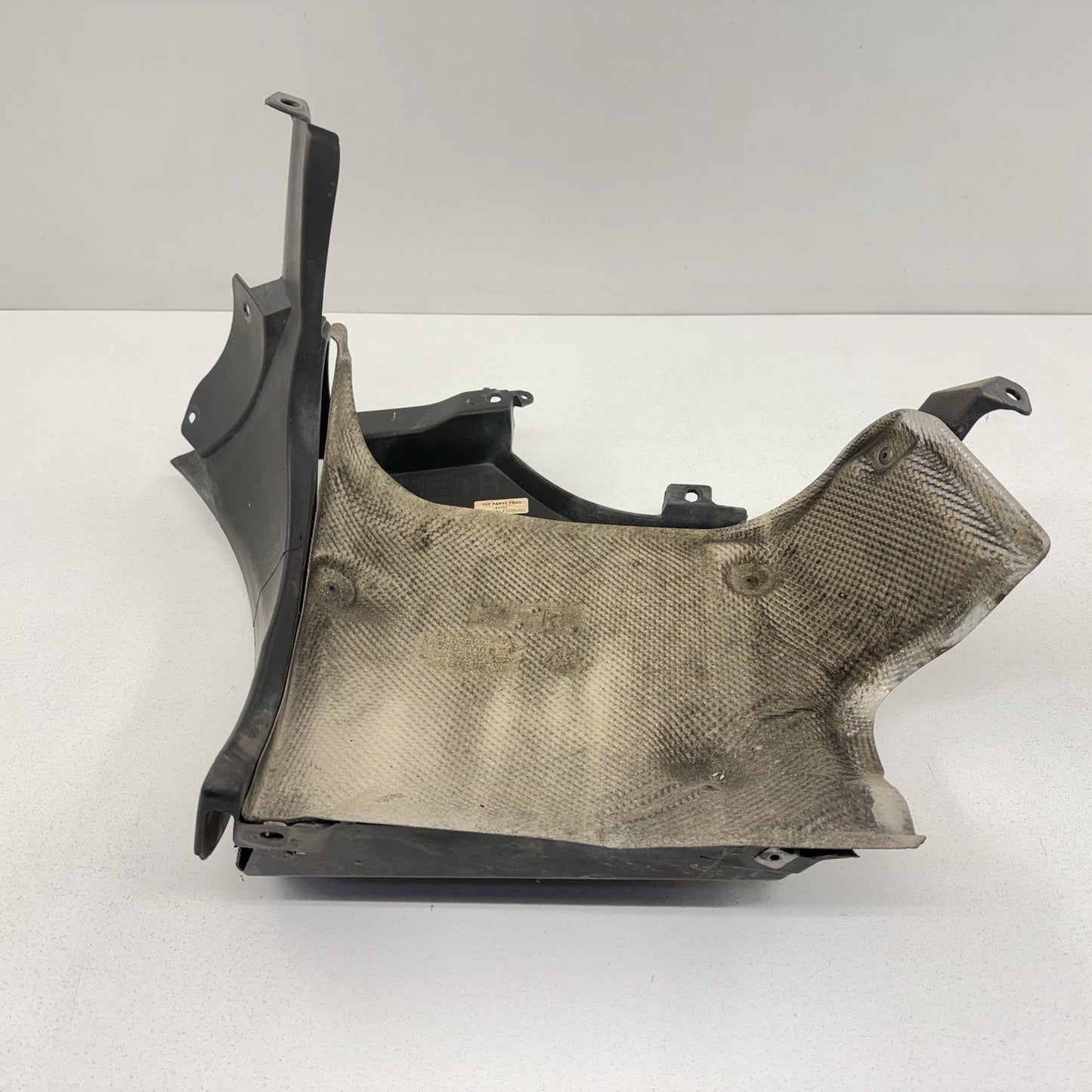 05-08 Porsche 911 997 AWD Right Rear Bumper Bracket Liner Guide Heat Shield OEM