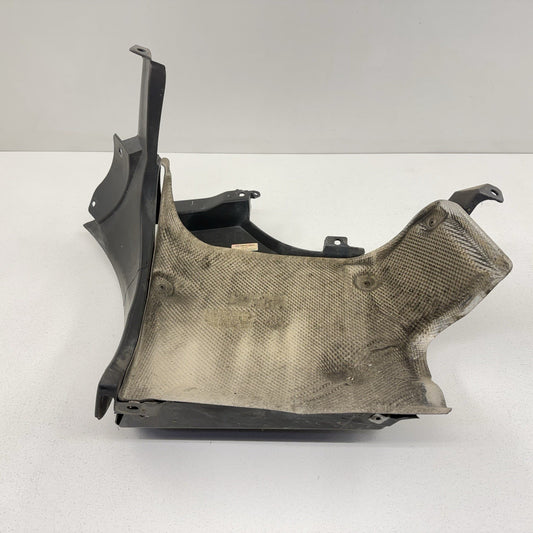 05-08 Porsche 911 997 AWD Right Rear Bumper Bracket Liner Guide Heat Shield OEM