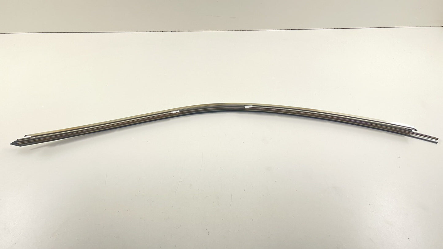 22-23 TOYOTA GR86 PASSENGER RIGHT UPPER DOOR ROOF MOULDING TRIM BLACK OEM