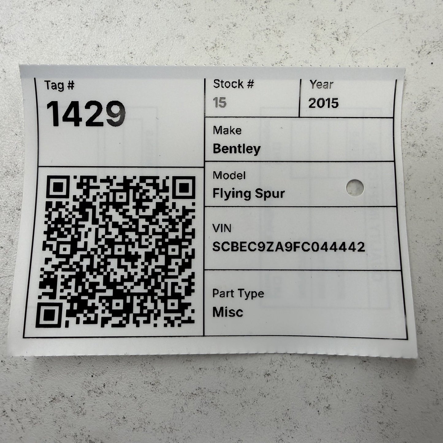 2014-2018 Bentley Flying Spur Multimedia Interface Box 4W0035342A OEM