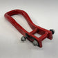 20-26 Chevy Silverado 2500 3500 Front Tow Recovery Hooks Pair Red 84513877 OEM