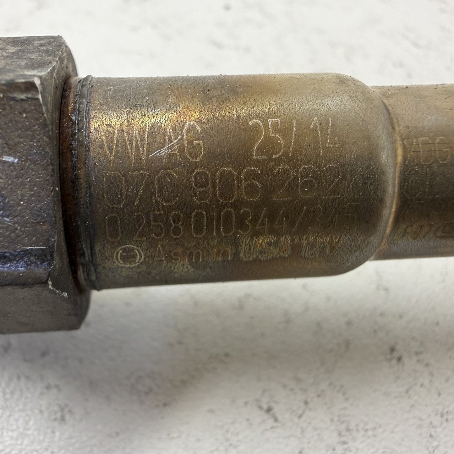 2014-2018 Bentley Flying Spur W12 Exhaust Oxygen O2 Sensor Set 07C906262 OEM