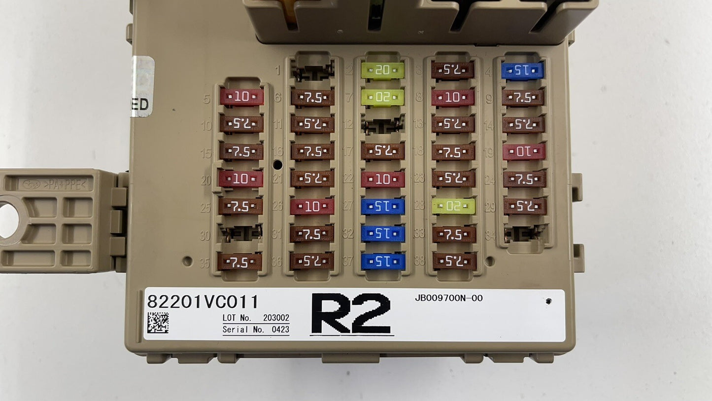 22-23 SUBARU WRX INTERIOR CABIN FUSE RELAY JUNCTION BOX 82201VC011 OEM