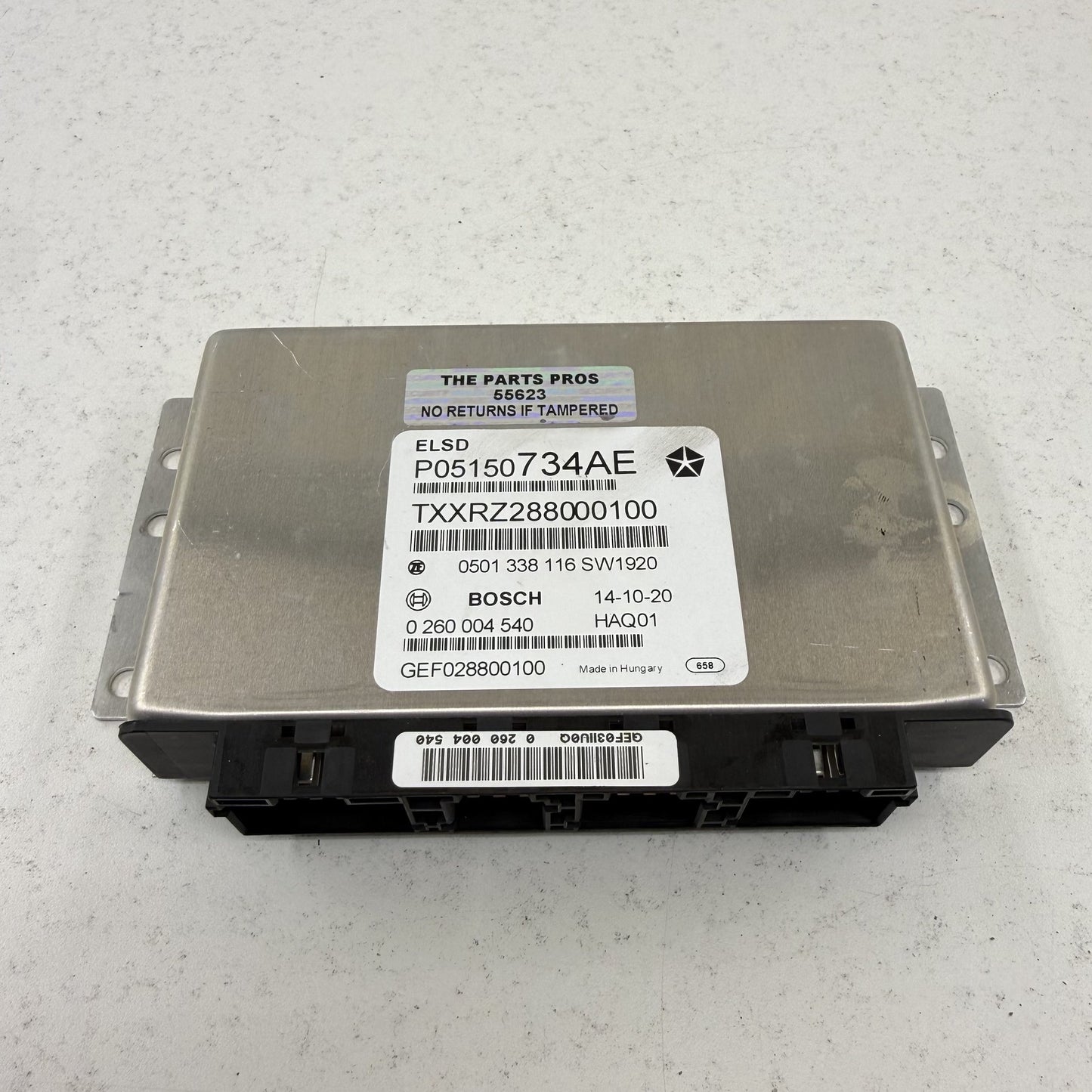 2018-2024 Dodge Durango Limited Slip Differential Control Module 05150734AE OEM