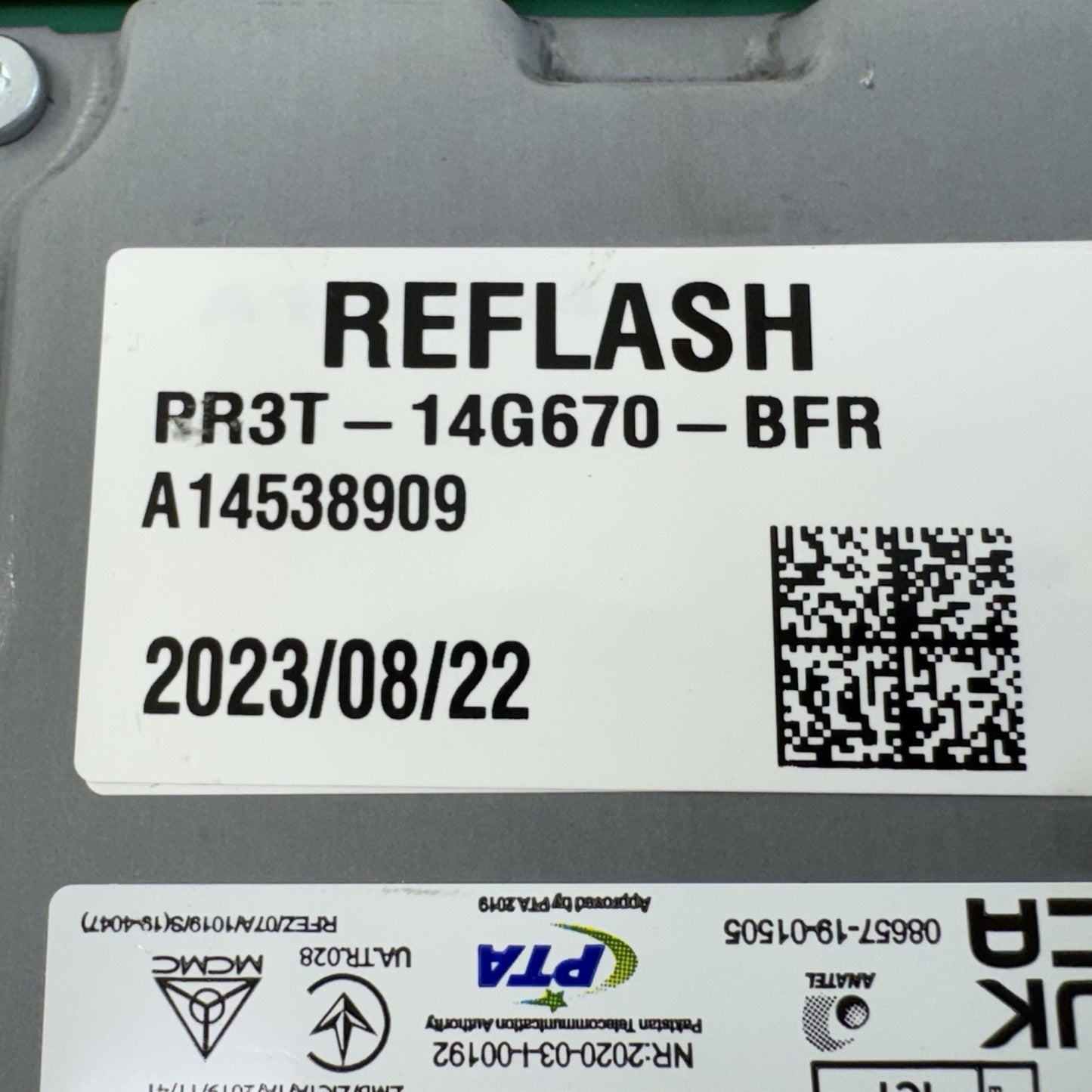 24-25 Ford Mustang Communication Sync Module PR3T-14G670-BFR PU5T-14G670-LJB OEM