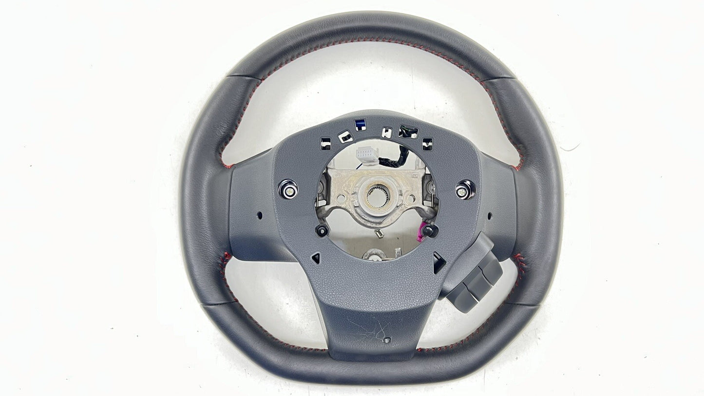 22-26 Subaru WRX Driver Steering Wheel With Paddle Shifters Leather Black OEM