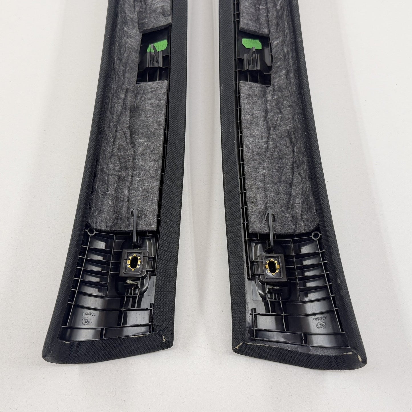 2014-2020 Mercedes-Benz S550 W222 Front A Pillar Interior Trim Pair Black OEM