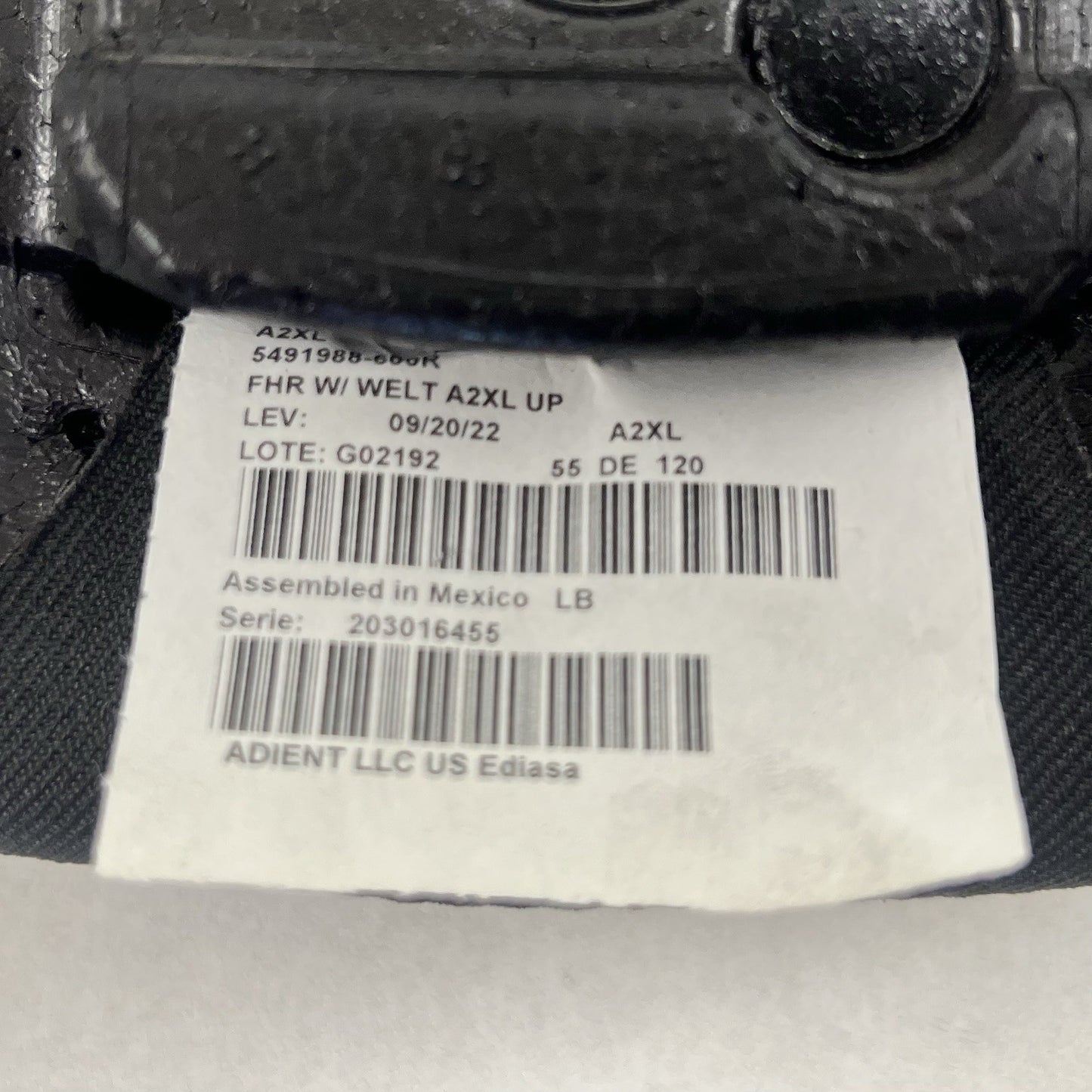 22-25 CADILLAC CT4 CT5 V BLACKWING DRIVER LEFT FRONT SEAT HEADREST HEAD REST OEM