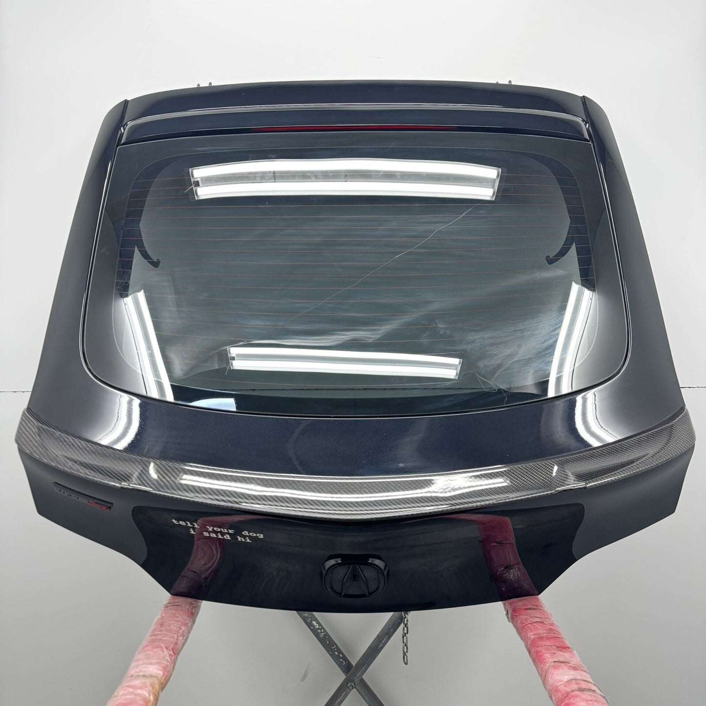 24-26 Acura Integra Type S Trunk Lid Tailgate Hatch W/ Carbon Fiber Spoiler OEM