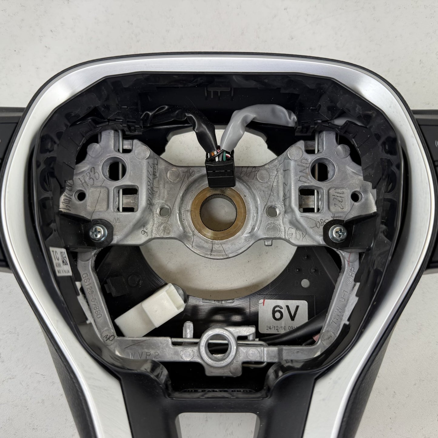 2019-2025 Toyota RAV4 Hybrid Driver Steering Wheel Heated Black Leather OEM